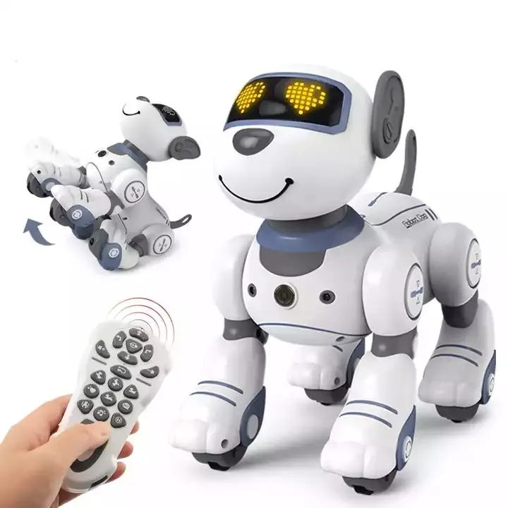Infrared RC Smart Stunt Robot Dog Proagamming Demo Intelligent Follow Pet with Singing/Dancing
