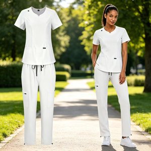 Uniformes Médicos para Mujer, Uniformes para Clínicas de Spa, Uniforme Médico Anti-Fluido, Tela para Uniformes Médicos 42346 - Product Image 1