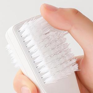 Электрическая щетка для чистки обуви с беспроводной зарядкой, USB-перезаряжаемая, портативная ручная щетка для полировки обуви из пластика - Product Image 6