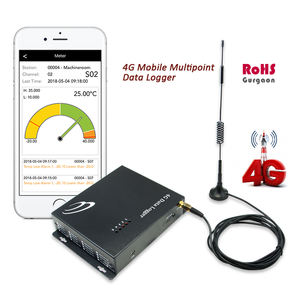 Colector de datos 4G con amplificador de señal 4G múltiple Temperatura multipunto Registrador de datos del medidor de CO2 de datos 4G - Product Image 2