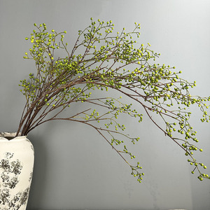 Branche de fleurs artificielles Flower Queen, 100-200 cm, bouquet, décoration d'intérieur, ornement de style chinois - Product Image 4