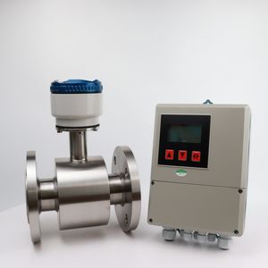 Water Waste Water Flowmeter DN100 Display <strong>Data</strong> <strong>Logger</strong> <strong>RS485</strong> <strong>4</strong>-20mA DN50 Split Type Sea ANSI DIN Electromagnetic Flow Meter - Product Image 6