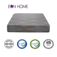 Hypo allergene Matratzen Pocket Spring Gel Memory Foam Hotel bett matratze mit hoher Dichte und Naturlatex-Vakuum verpackung in einer Box