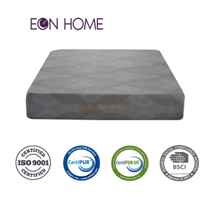 Hypo-Allergenic Kasur Saku Musim Semi Busa Memori Gel Kepadatan Tinggi Kasur Tempat Tidur Hotel dengan Paket Vakum Lateks Alami Dalam Kotak - Product Image 2