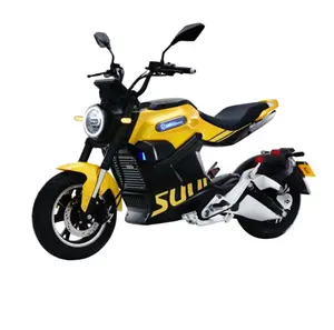 Sepeda Motor Escooter EEC MIKU SUPER SUNRA E, Sepeda Motor Listrik Baterai Litium Ganda 72V 24AH dengan Lampu Keren