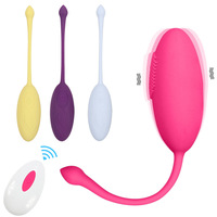 Drahtlose Fernbedienung Vibrierendes Ei Leistungs starkes G-Punkt-Kugel vibrator Klitoris-Stimulator Liebes-Ei Erwachsene Sexy Spielzeug für Paare