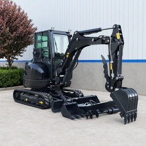 จัดส่งฟรี รถขุดขนาดเล็ก 2.5 ตัน เครื่องยนต์ Kubota มาตรฐาน EPA Euro 5 รถขุดตีนตะขาบ สำหรับใช้งานในฟาร์มและบ้าน รถขุดขนาดเล็กจากจีน - Product Image 1