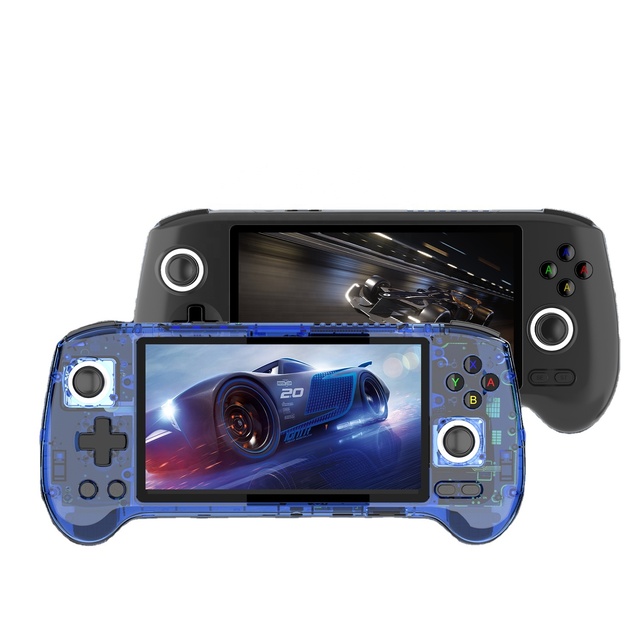 RG556 Portable Gaming Consoles Android 13 OLED Screen with Retro Style Hall Effect Joysticks Handheld Game Player Gifts