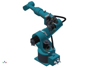 Bras robotisé industriel robuste Sooyee SYB2380A à 6 axes, charge utile de 80 kg, portée de 2302 mm, manipulateur robotique pour la palettisation et la manutention - Product Image 2