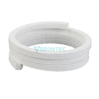 Cordon de garnissage carré tressé en PTFE pur sur mesure pour l'étanchéité dynamique et statique industrielle