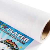Rouleau de bannière en vinyle PVC brillant et souple, 440g, pour l'impression de bannières flexibles, laminage à chaud et à froid, prix abordable