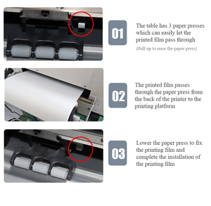 เครื่องพิมพ์ซับลิเมชั่นแบบตั้งโต๊ะ XP600 หัวพิมพ์เดี่ยว ขนาด A3+ ความเร็วสูง สำหรับงานพิมพ์ดิจิทัลบนผ้า - Product Image 5