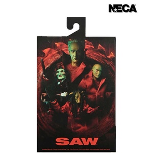 Figura de Acción de PVC de 7 Pulgadas de Jigsaw con Túnica Roja, Edición Deluxe, NECA 60612, con Embalaje Original - Product Image 3