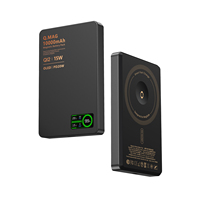 Chargeur Portable Magnétique Sans Fil Ultra Mince Super Rapide Pd 20W Haute Capacité 10000Mah Power Bank pour Iphone 16 15 14