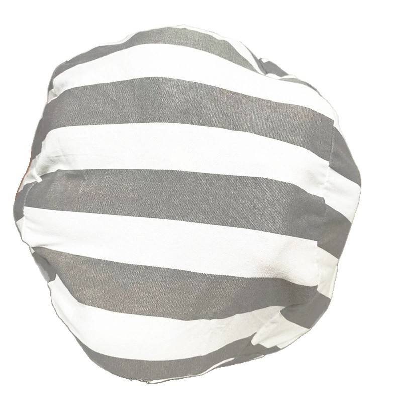 ลายทางสีเทาเล็ก 18 นิ้ว