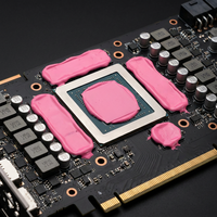 Mastic silicone thermique à faible consommation d'huile 3K-LTP1280 Triple-Cut pour refroidissement rapide des GPU, VGA et IC