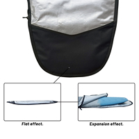 Sac de planche de surf en polyester UPSURF / Housse de planche de surf en nylon 7'0/7'6/8'0 Sac de planche de surf