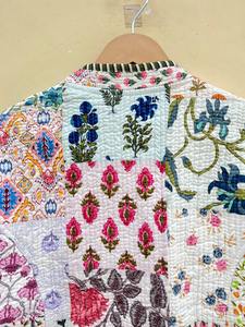 เสื้อโค้ทผ้าฝ้ายลำลองระบายอากาศลายปะติดสไตล์วินเทจสำหรับผู้หญิงรุ่นใหม่ ยุน 2025 - Product Image 5