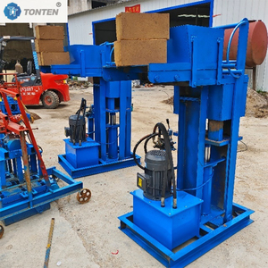 Khối thủy lực Báo Chí máy làm cho màu sắc-sọc gạch đất sét Hollow gạch Máy làm - Product Image 2