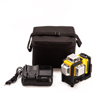 Nouvel Instrument Professionnel de Niveau Supérieur, Laser Vert Automatique à Double Alimentation, Marqueur Mural et au Sol à 12 Lignes, Intérieur/Extérieur