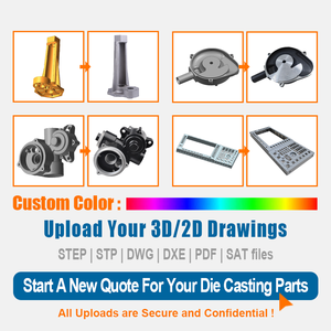 Piezas de fundición a presión de precisión OEM personalizadas, pieza de fundición a presión de aleación de aluminio para máquina picadora - Product Image 6