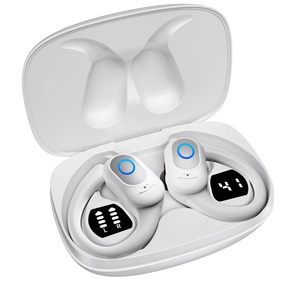 S72 <span class=keywords><strong>Bluetooth</strong></span> V5.4 Hoofdtelefoon Draadloze Sport-Oordopjes Met Oorhaak Led-Oplaadcase Waterdichte Oordopjes Deep <span class=keywords><strong>Bass</strong></span> Fcc - Product Image 2