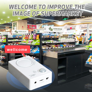 Sensore di Movimento PIR a Batteria, Modulo Sonoro in Plastica Registrabile <span class=keywords><strong>per</strong></span> Negozi e Supermercati, Messaggi di Benvenuto e Pubblicità - Product Image 5