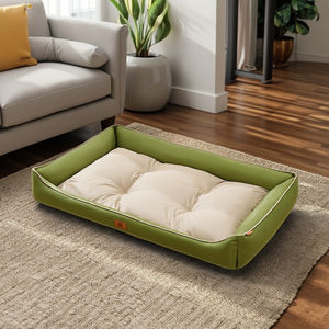 2025 Neues Design Luxus Plüsch Haustier bett-Weiches wasch bares Welpen kissen für Zwinger kiste - Product Image 1