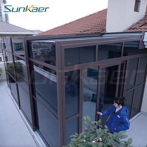 Популярный дизайн, заводская цена, уличная Солярия, прочное и стабильное покрытие для патио, водонепроницаемое выдвижное ограждение для террасы - Product Image 4