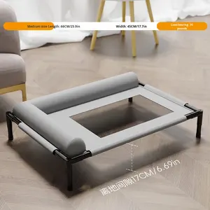 All Seasons Umwelt freundlich Atmungsaktiv Feuchtigkeit beständig für kleine mittelgroße große große Hunde <span class=keywords><strong>Cool</strong></span> Summer Abnehmbare wasch bare Haustier betten - Product Image 4