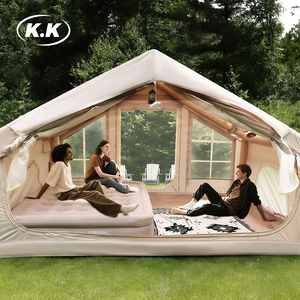 Kawagebo Kamp (KK) 10' X 7' Inflable 6.3 ㎡   Carpa <span class=keywords><strong>de</strong></span> Camping Inflable Oxford con Claraboya para Fiestas y Glamping - Product Image 3