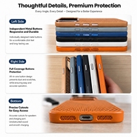 Coque de téléphone magnétique N52 en TPU+PC de luxe avec dissipation thermique en nid d'abeille pour 18 Pro Max 17 Pro 16 Air, dos respirant et rafraîchissant