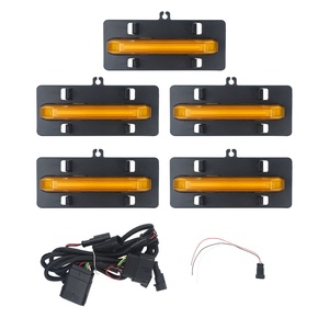 5PCS Feux de calandre avant à LED ambre pour Ford F-150 F150 XL XLT 2021 <span class=keywords><strong>2022</strong></span> - Product Image 1