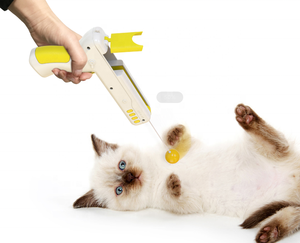 Venta al por mayor nueva pistola de tiro mascota juguete perro gato interactivo <span class=keywords><strong>Mega</strong></span> escopeta juguetes de entrenamiento - Product Image 5