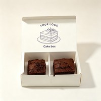 Boîtes à gâteaux biodégradables de qualité alimentaire pour chocolats, brownies, gâteaux, avec compartiments, pour biscuits, cupcakes et autres douceurs