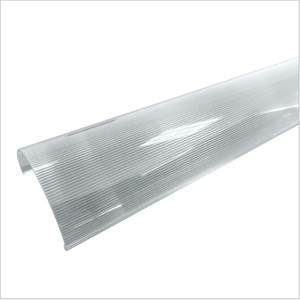 Pantalla arqueada de PC de plástico de extrusión personalizada, piezas LED modernas, cubierta lineal de luz, carcasa, iluminación, difusor de pantalla de techo - Product Image 4
