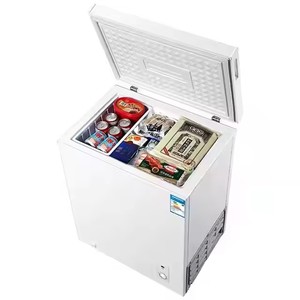 Congélateur horizontal de style commercial 2025, prix d'usine, réfrigérateur, dessus blanc, alimentation automatique, dimensions d'emballage - Product Image 5