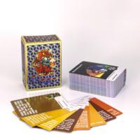 Cartes de jeu à boire personnalisées avec boîte rigide dorée – Jeu de cartes pour soirées adultes, bars et rassemblements – Cadeau original