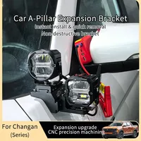 Support de fixation rapide de luxe pour projecteur sur montant A, en alliage d'aluminium, pour Changan CS75 SUV 2014~2022, installation non destructive