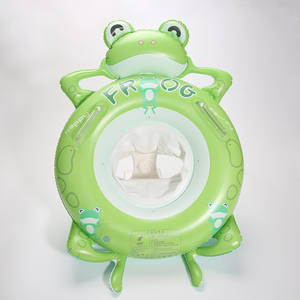 Anillo de natación para bebé, anillo inflable con asiento de animales de dibujos animados para niños de 0 a 3 años, flotador para axilas, anillo de natación de 60cm de diámetro - Product Image 3