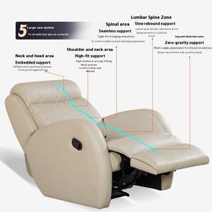 Moderner Stil Hochwertige Relaxsessel-Garnitur mit Stromversorgung Wohnzimmermöbel zur Entspannung oder für Hotelnutzung - Product Image 3