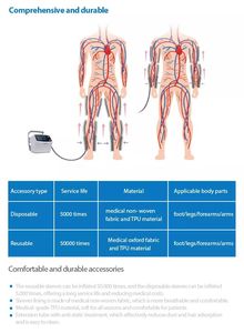 Comen SCD600 Comen 4.3 Inch Touch Screen <strong>Compression</strong> Therapy Machine Scd600 Antithrombotic Pressure Pump - Product Image 2