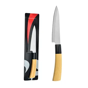 PP handle stainless steel 5inch fruit carving knife Utility knife kitchen multi purpose knife