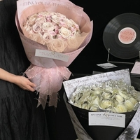 Papier d'emballage pour fleurs LUCIA 35*50cm, matériel d'emballage pour bouquets, papier d'emballage pour fleurs épaissi LF161417