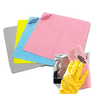 Spifit Wholesale New Trend Eco-Friendly Microfiber Cleaning Cloth PVA Micro Microfiber PU Cloth For Kitchen And Household Use