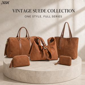 Sac fourre-tout vintage en PU <span class=keywords><strong>XiSH</strong></span> pour femme, grande capacité, sac à bandoulière souple pour boutiques de mode et détaillants - Product Image 6