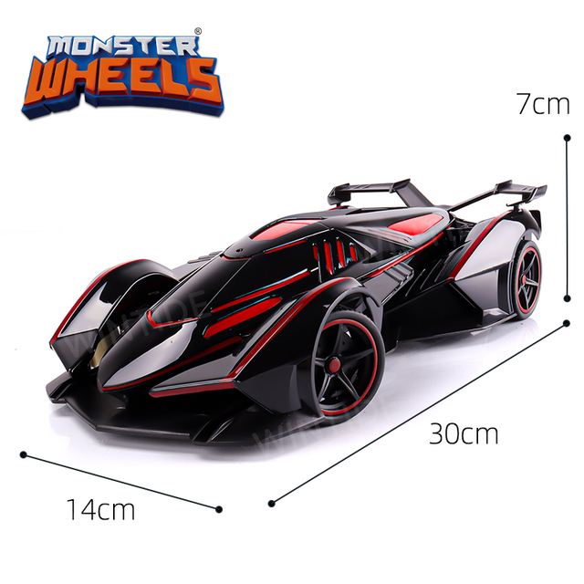 1:14  Scale One Button Spray Vehicle Light Vehicle Model Rc Car Toy for Children Gift  Remote Control Car for Kids