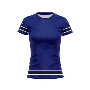 Women's Slim-Fit Smooth Sublimation Rugby Jersey, Custom Embroidered Green Red Striped NRL <b>T</b>-Shirt for AU NZ Fans - Product Image 5