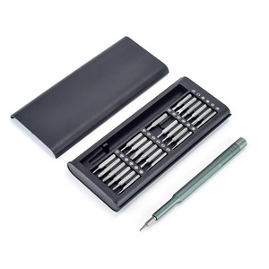 Set de tournevis de poche magnétique 24 en 1, Kit d'outils de réparation pour iPhone, <span class=keywords><strong>iPad</strong></span>, ordinateur portable, montre, lunettes, PC, appareil photo, 7 pièces - Product Image 6