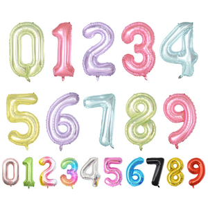 Nouveaux fournisseurs de ballons en feuille d'aluminium de chine, ballons métalliques de décoration de fête d'anniversaire de mariage - Product Image 1